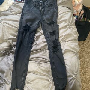 Black American Eagle Jeans